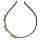 F-0367 Fashion Gold Plated Head Hoop Bowknot Crystal Stone Hair Jewelry For Women Girl Hair Accessories