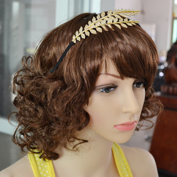 F-0368 bohemian vintage style silver & gold plated leaves hairwear fashion headband for women jewelry