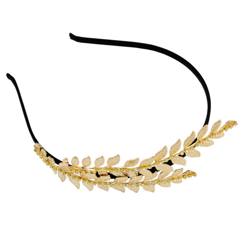 F-0368 bohemian vintage style silver & gold plated leaves hairwear fashion headband for women jewelry
