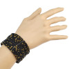 B-0815 4 Colors Choice Bohemian Style Handmade 17 Layers Set Colorful beads Cuff