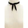 N-6488 bohemian vintage style black long leather chain Collar Necklace for women jewelry