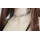 N-6460 Fashion Silver Plated Carving Metal bib Choker Necklace Jewelry for Women