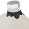 N-6498  Women's Fashion Sexy Black Lace Choker Necklace for Party