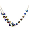 F-0375 new fashion 3 Colors resin beads silver plated alloy chain hairband hair jewelry for women accessory