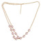 F-0374 New Fashion Pink Beads Goldplated Alloy Chain Hairband Head jewelry for women Accessory