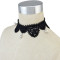 N-6498  Women's Fashion Sexy Black Lace Choker Necklace for Party