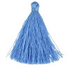 E-3900 100pcs/Pack Color Mixing 50mm Tassels Ployester Cotton Charms Pendant Imitation Silk Satin Tassels Jewelry