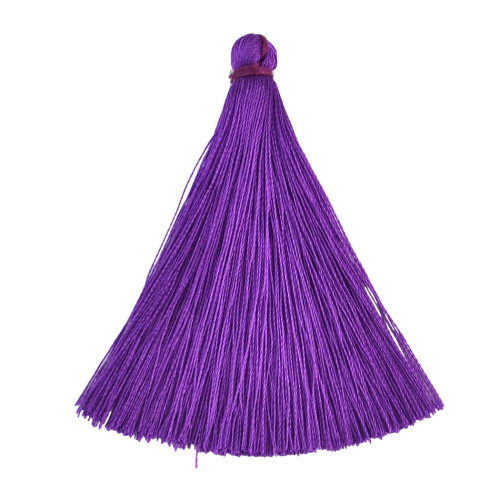 E-3901 100 pcs/lot  65mm Color-mixed Small Pendant Imitation Silk Satin Tassels DIY Findings Charms for Earring Necklace