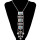 N-6531 B-0825 Vintage Style Ethnic Tribal Silver Plated Alloy Inlay Resin Bead Geometry Shape Pendant Coins Tassels Fringe Pendant Long Necklace Bracelets For Women Jewelry Set