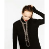 N-6532 Bohemian  Fashion Gold Plated Necklace Inlay Crystal Rhinestone Tassels Pendant & Necklace For Women Jewelry