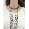 N-6532 Bohemian  Fashion Gold Plated Necklace Inlay Crystal Rhinestone Tassels Pendant & Necklace For Women Jewelry