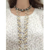 N-6532 Bohemian  Fashion Gold Plated Necklace Inlay Crystal Rhinestone Tassels Pendant & Necklace For Women Jewelry