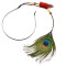 F-0377 New Design Handmade Ethnic Tribal Leather Woods Beads Feather Hairband Hair Wear For Women Hair Jewelry