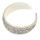 B-0821 Retro Silver Bangle Cuff Openable Adjustable Carved Phoenix Flower Wide Bangles