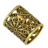 P-0347 new design fashion 2 styles gold silver plated alloy hollow out flower shape Brooch Scarf Clips Lapel Pins Scarf Buckle Jewelry
