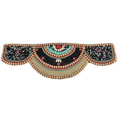 N-6541 Retro Charms Ethnic Beaded Elastic Strech Adjustable Belt Waist Belly Chain Body Jewelry