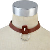 N-6542 Fashion Vintage Black Leather Choker Neckkace Gothic Handmade Jewelry