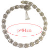 N-6538 Vintage Bohemian Gold Silver Metal Elephant Waist Belly Chain Women Dance Belt Body Jewelry