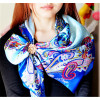 P-0346 Bohomian Style Vintage Gold Silver Plated Alloy Pearl Flower Shape Crystal Scarf Buckle Brooch Women & Girl Accessory