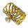 P-0348 Fashion Vintage Gold Silver Plated Alloy Pearl  Crystal Scarf Buckle Brooch Women & Girl Accessory