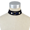 N-6517 Retro Palace Black Velvet Neckband Choker Harajuku Punk Necklace Short Chain