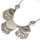 N-6557 Bohemian Silver Fashion Necklace Natural Turquoise Beads Tassel Pendant Necklace Women Jewelry
