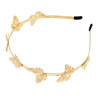 F-0376 New Fashion Gold Plated Butterfly Shape Hair Jewelry for Girl Hair Accessories
