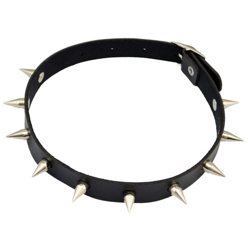 N-6561 2Colors Fashion Vintage Black Leather Choker Neckkace Punk Handmade Jewelry