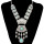 N-6568 Bohemian Necklace Inlay Crystal Natural Turquoise Beads Geometric Shape Carved Flower Tassel Pendant Necklaces