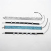 N-6564 Fashion Punk Vintage Star Choker Necklace Blue/Silver Rhinestones Necklaces 2 Colors