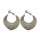 E-3918 Fashion Bohemia Silver Gold Plated Indian Style Vintage Shinny Geometry Earrings