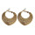 E-3918 Fashion Bohemia Silver Gold Plated Indian Style Vintage Shinny Geometry Earrings