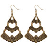 E-3933 Europen Retro Earrings Butterfly Shape Long Drop Dangle Earring for Women 2 Colors