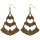 E-3933 Europen Retro Earrings Butterfly Shape Long Drop Dangle Earring for Women 2 Colors