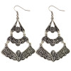E-3933 Europen Retro Earrings Butterfly Shape Long Drop Dangle Earring for Women 2 Colors
