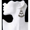 E-3933 Europen Retro Earrings Butterfly Shape Long Drop Dangle Earring for Women 2 Colors