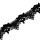 N-6577 Punk Gothnic Style Black Lace Flower Shape Choker Short Necklace Calvicle Statement Fashion Necklace Females Accessory