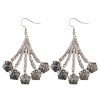 E-3946 Bohemian Vintage Silver Gold Plated Alloy Earring Drop Earrings for Women Jewelry
