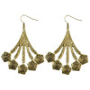 E-3946 Bohemian Vintage Silver Gold Plated Alloy Earring Drop Earrings for Women Jewelry