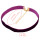 N-6587 Fashion Vintage Antique Necklace Choker Wide Purple Solid Velvet Necklaces for Women