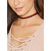 N-6591 3 Colors Punk Gothnic Style Lace Flower Shape Choker Necklace Short Calvicle Fashion Necklace Women Jewelry