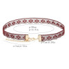 N-6591 3 Colors Punk Gothnic Style Lace Flower Shape Choker Necklace Short Calvicle Fashion Necklace Women Jewelry