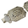 N-6603 Bohemian Retro Tribal Body Jewelry Gypsy Silver Plated Alloy Carved Flower Belly Body Chain Waist Summer Chain