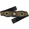 N-6613 Bohemian Fashion Vintage Charm  Belt Belly Chain Inlay Imitation Turquoise Resin Beads Elastic Adjustable Waist Belly Chain Body Jewelry