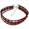 N-6621 Fashion Black Lace Sexy Choker Necklaces Punk Gothic Handmade Adjustable for Women Jewelry