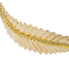 F-0383 New Design Fashion Hairband Leaf Shape Inlay Crystal Alloy Hair Jewelry for Girl Hair Accessories