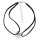 N-6629 Hot Sale Black Velvet Leather Chain Silver Sun Shape Decoration Choker Short Clavicle Necklaces Women & Girls Jewelry