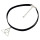 N-6630 Fashion Black Velvet Leather Chain Silver Triangle Shape Choker Short Clavicle Necklaces Women Jewelry