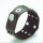 B-0831 Fashion Leather Balck Brown Punk Personality Skull and Crossbone Rivet Adjustable Cuff Bangle Bracelet