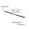 N-6681 Fashion Vintage Punk Style Velvet Leather Chain Choker Collar Short Clavicle Necklaces Women & Girls Jewelry